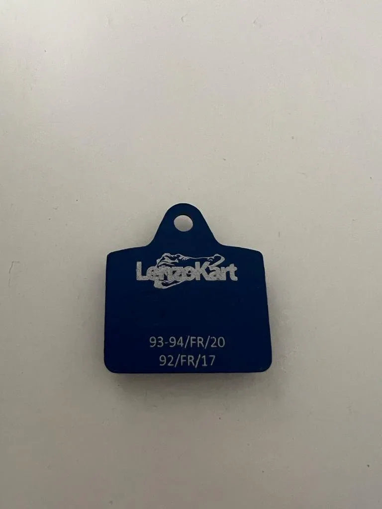 Zadné brzdové doštičky Lenzo/Luxor OK/OKJ/KZ stredné/modré LKF9