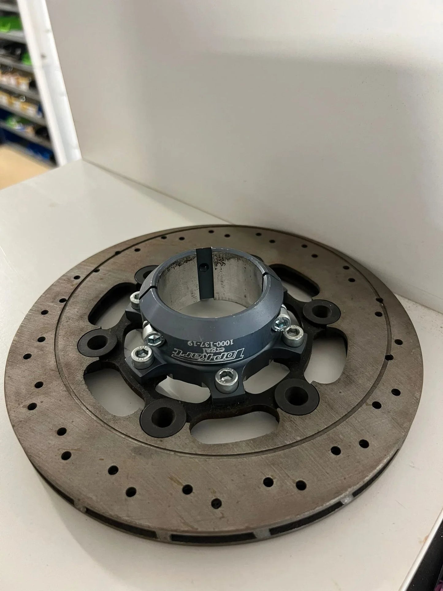 Спирачен диск Top Kart, включително опора за ос 50 мм