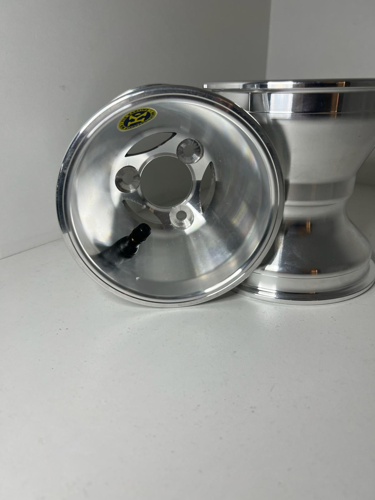 AMV Aluminum rear rims mini kart 140MM (set of 2 rims)