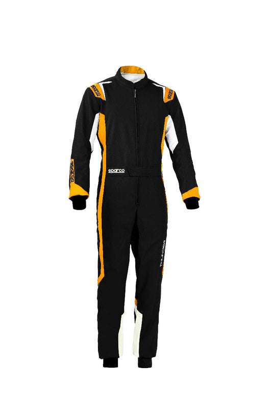 Sparco thunder overall kids black/orange