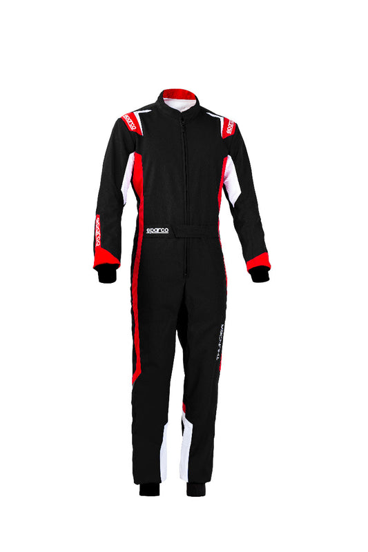 Sparco thunder overall kids black/red