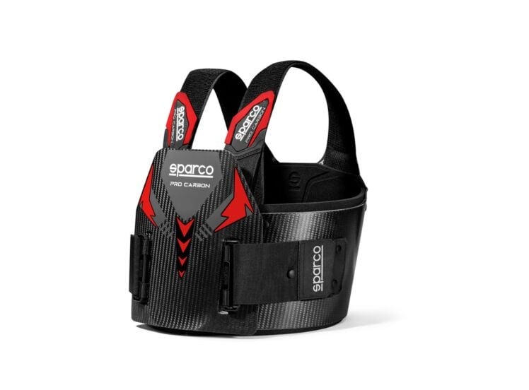Sparco Pro carbon FIA 8870 rib protector