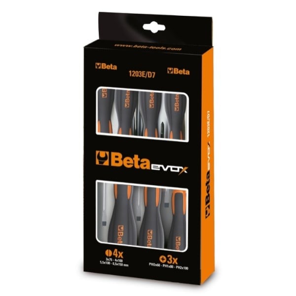 Beta 8-piece screwdriver set