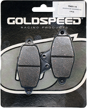 Goldspeed brake pad set RR Righetti front