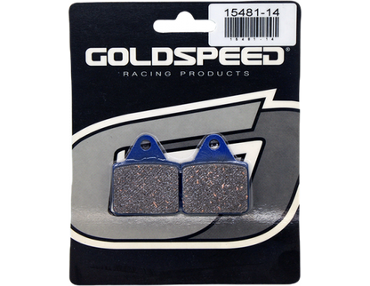 Goldspeed brake pad set Type LenzoKart front / mini rear