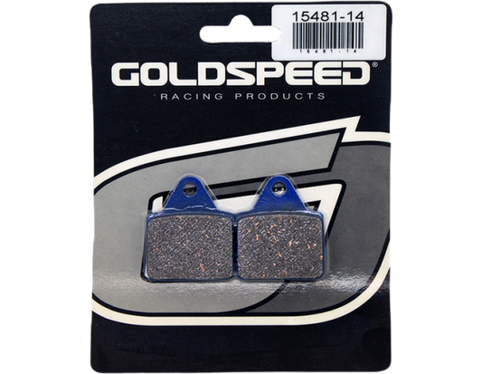 Goldspeed brake pad set Type LenzoKart front / mini rear