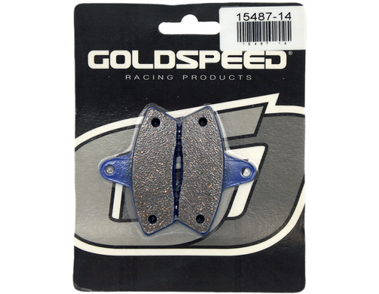 Goldspeed brake pad set Haase kart front