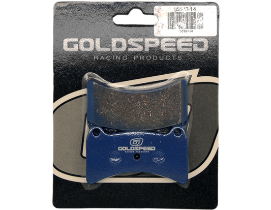 Goldspeed brake pad set INTREPID EVO-8 -PRAGA-OK1-TILLOTSON T4 TYPE REAR
