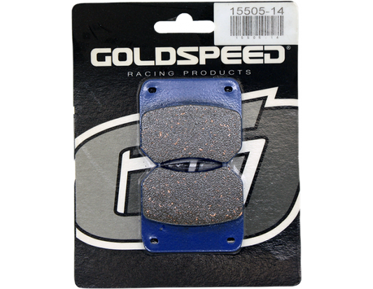 Goldspeed brake pad set KELGATE TYPE 4&amp;6 POD FRONT
