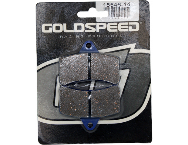 Goldspeed brake pad set TOP KART TYPE REAR
