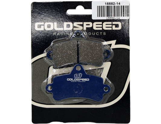 Goldspeed brake pad set ZIP LIGHTNING HYDR-TOPKART TYPE