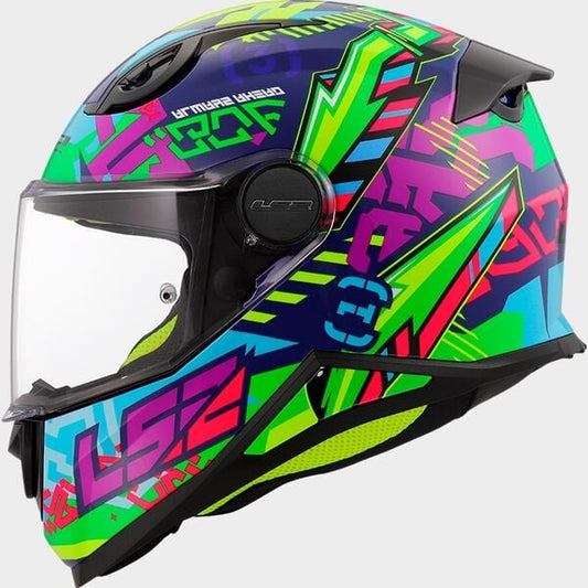 LS2 FF812 Kids Svent blue/green