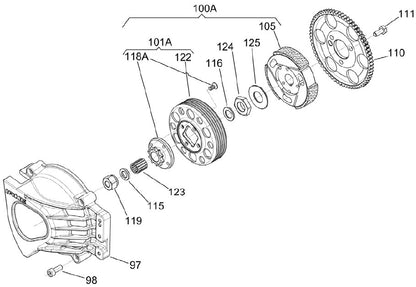 Iame 60CC swift chain guard