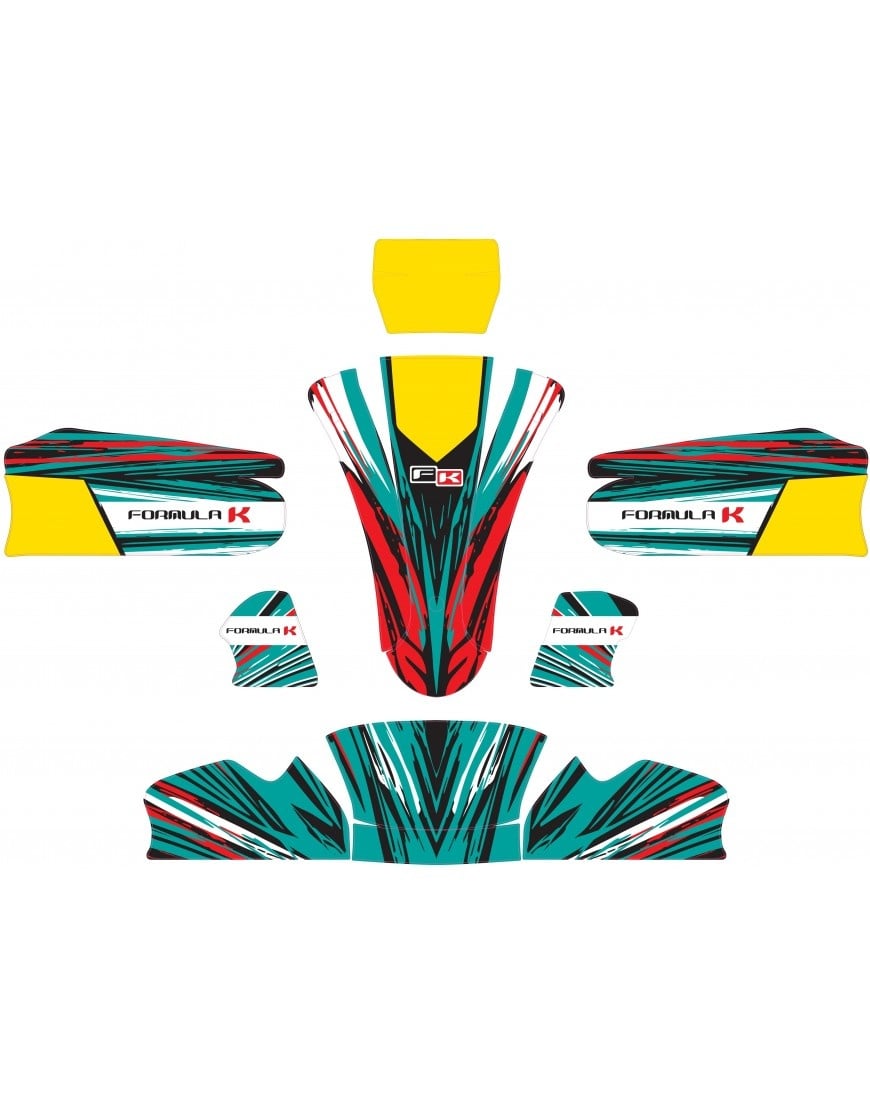 Formula K sticker set KG MK20