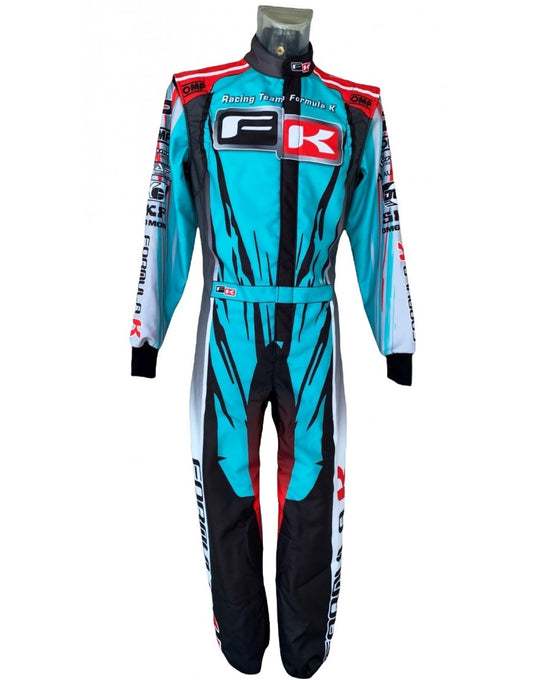 OMP Formula K racing team overalls