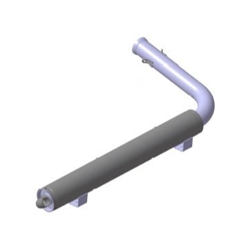 Rotax Max Minimax exhaust MY2020