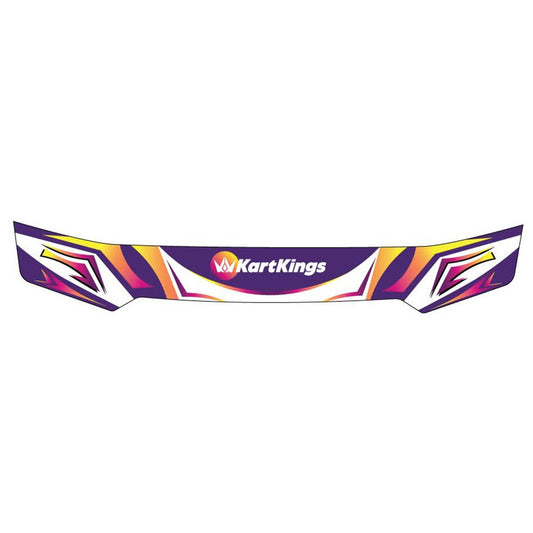 KartKings visor sticker - Arai