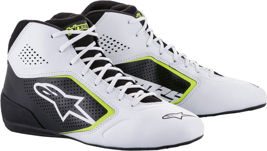 Alpinestars Tech-1 K V2 Start White/Black/Fluorescent Yellow