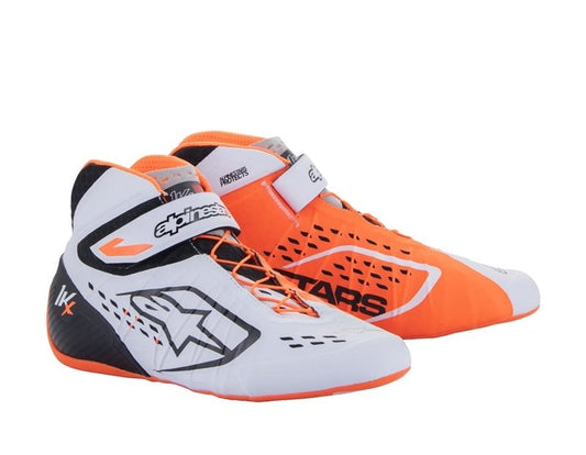 Alpinestars Tech-1 KX V2 Black/White/Fluorescent Orange