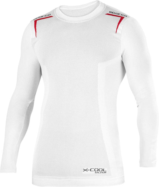Sparco Pullover undershirt K-Carbon white
