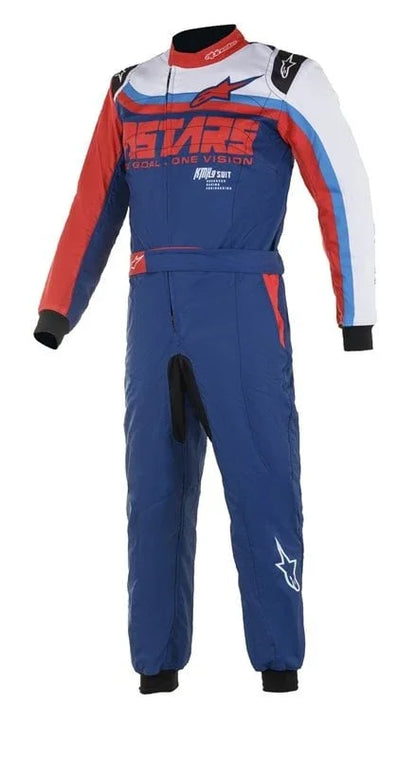 Alpinestars KMX-9 v2 S Graphic blauw/rood/wit kids - KartKings