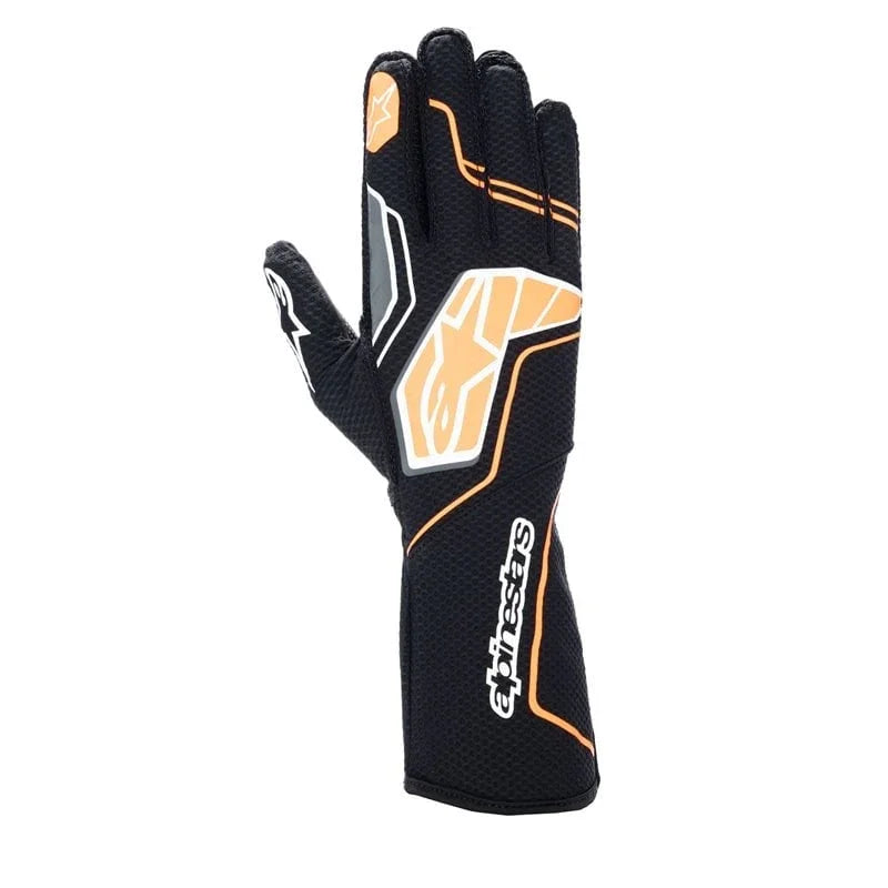 Alpinestars Tech 1-KX V4 zwart/fluor oranje FIA karting handschoenen - KartKings