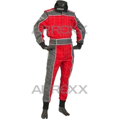Arroxx Cotton Overall Junior Red/Gray