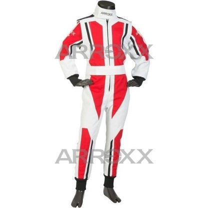 Arroxx Level 2 overall White-Red-Black Junior