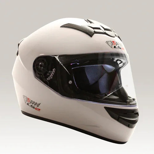 ls2 ff352 rookie helmet LS2 FF352 Rookie gloss white - Lightweight full-face helmet for karting and motorsports – KartKings