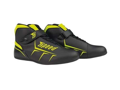 Speed Rome 2.0 sort/fluorescerende gul