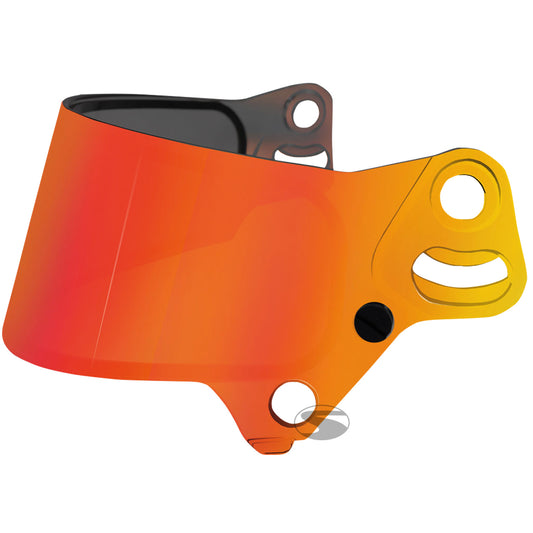 Bell SE07 mirror visor double screen green red fog (KC7 CMR)