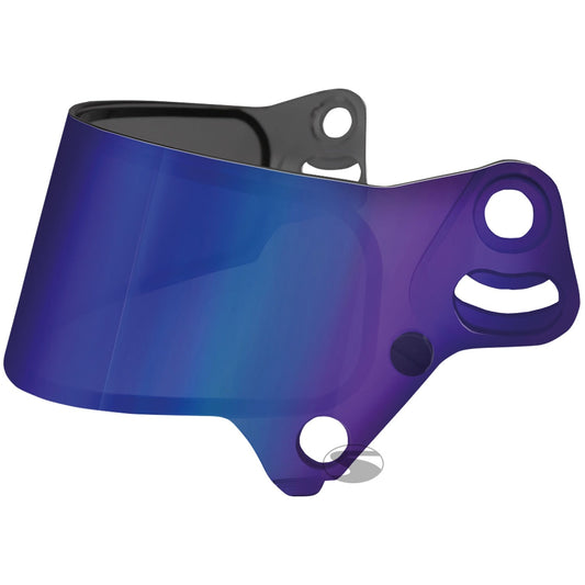 Bell SE07 mirror visor blue anti-fog (KC7 CMR)