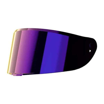 LS2 FF812 Kid spiegelvizier regenboog - KartKings