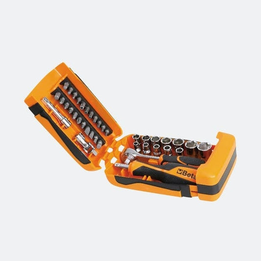 Beta Set of socket wrenches and accessories