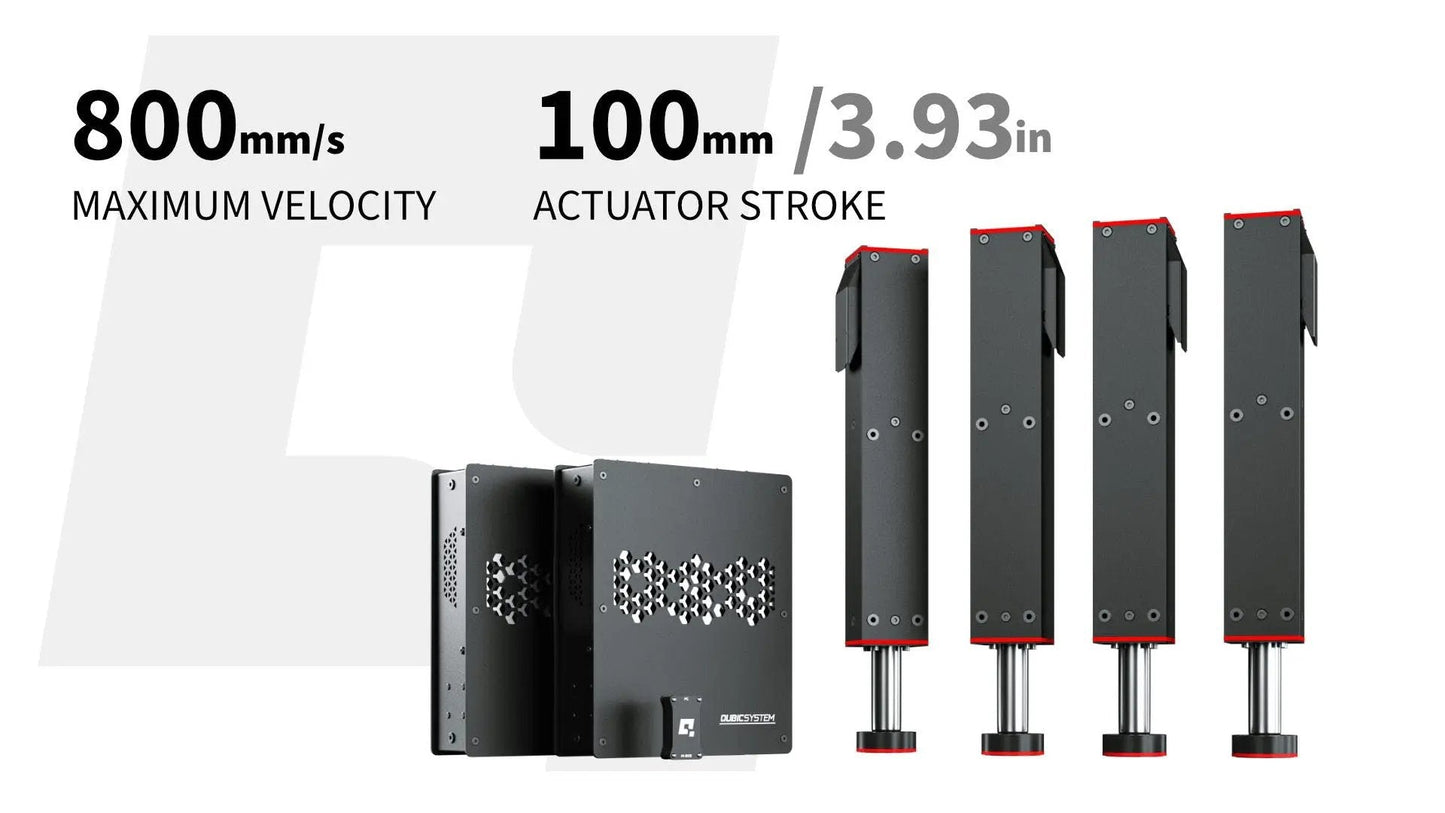 Qubic System - QS-220-PL 3-DOF 4 Axis Motion system