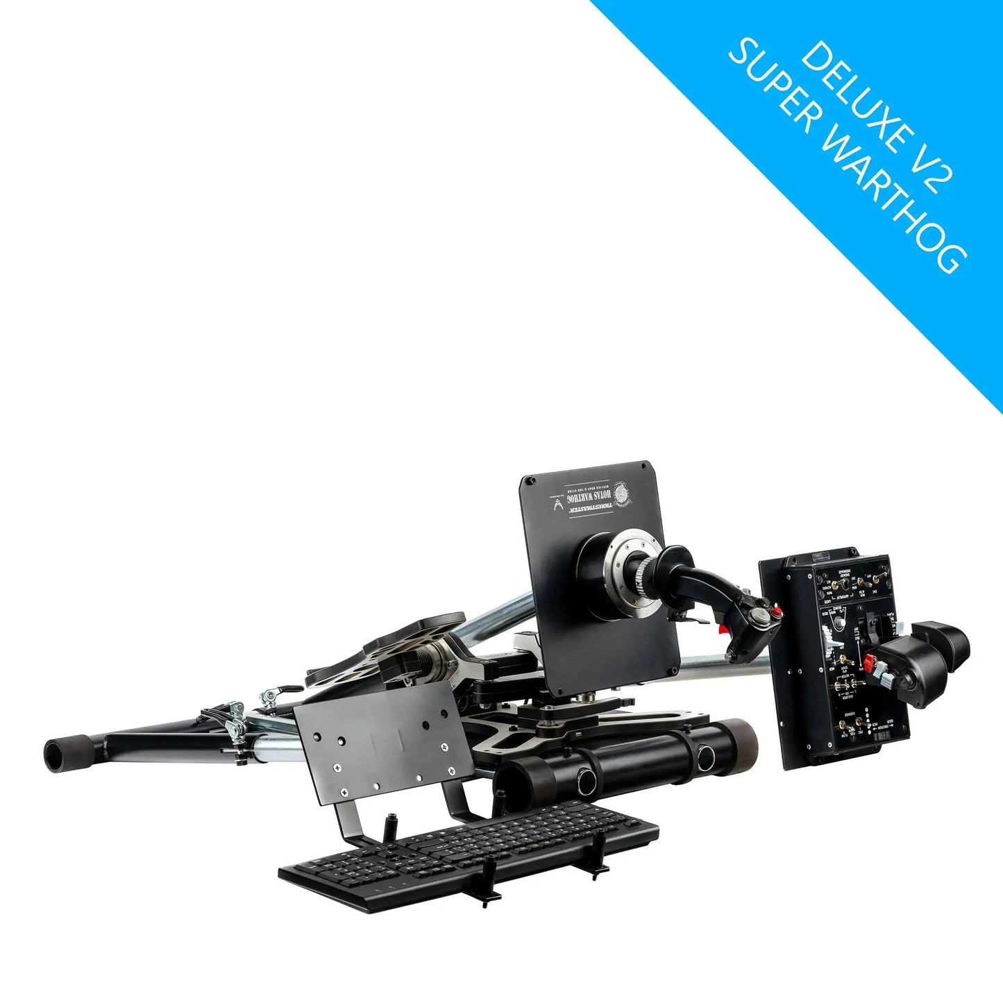 Wheel Stand Pro for Thrustmaster HOTAS WARTHOG™, Saitek X-55, X52/Pro, X65 – Deluxe V2