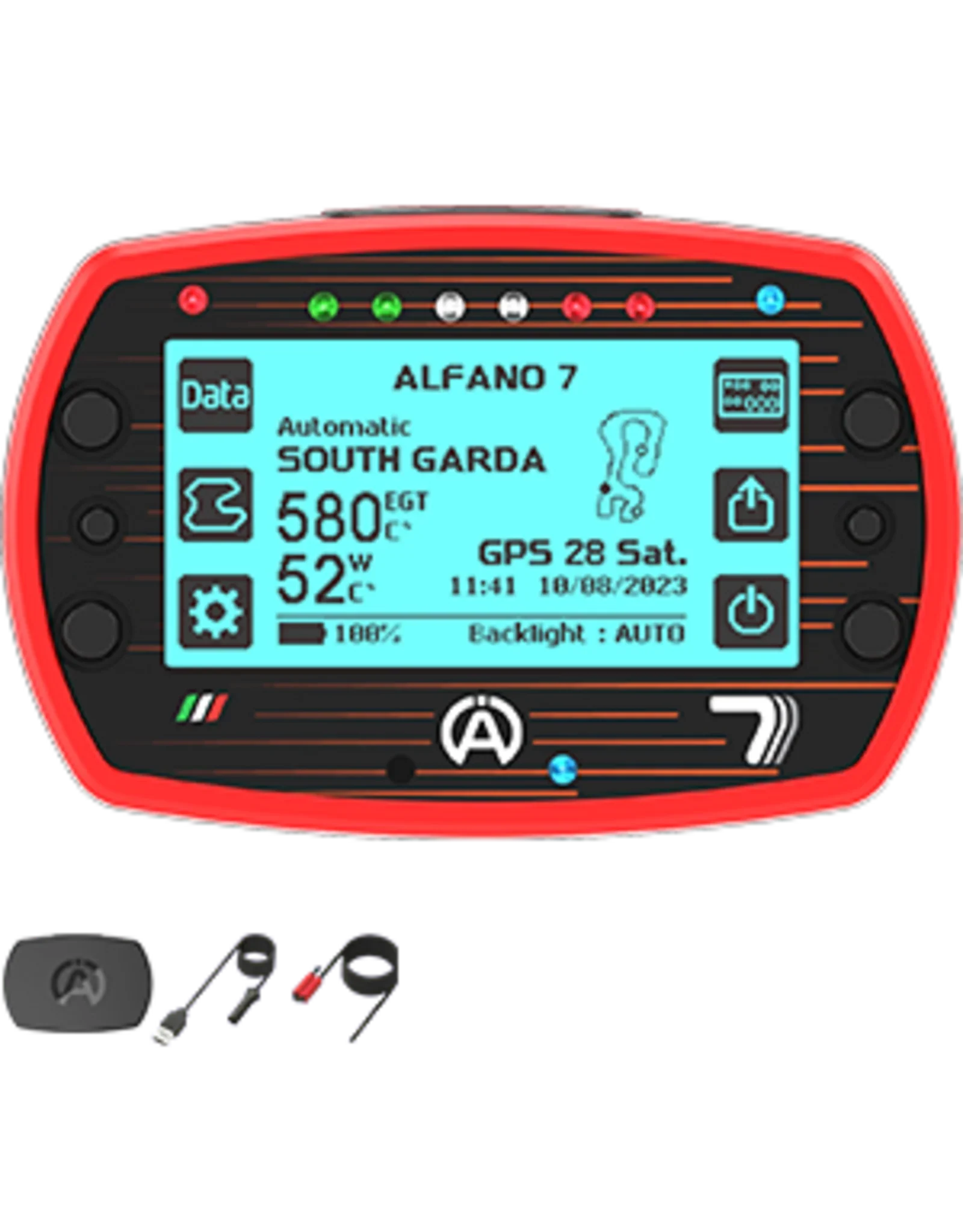 Alfano 7 1T laptimer - KartKings