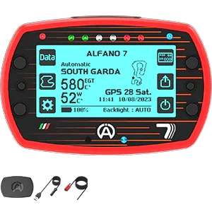 Alfano 7 2T GPS laptimer - KartKings