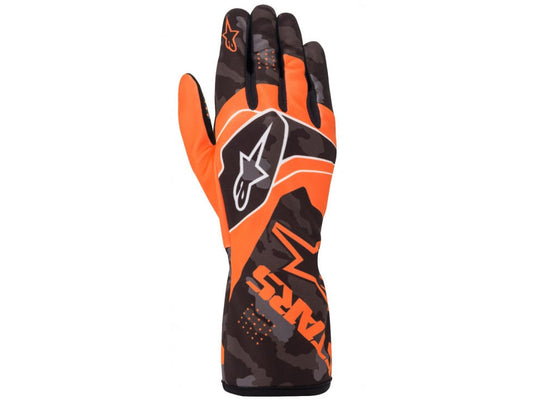 Alpinestars Tech 1-K glove Camo Fluor orange/black
