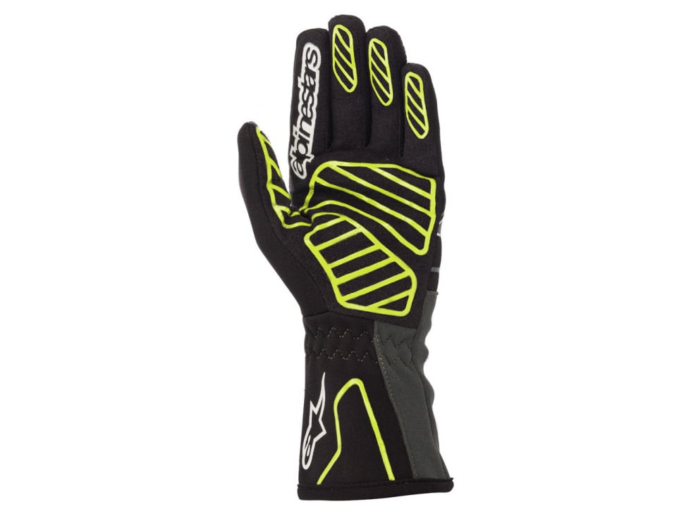 Alpinestars Tech 1-K V2 glove black/fluorescent yellow