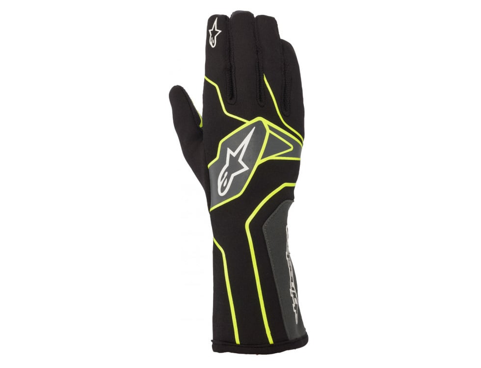 Alpinestars Tech 1-K V2 glove black/fluorescent yellow