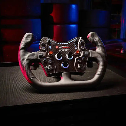 Asetek SimSports Forte GT Button Box (Black, Aluminum)