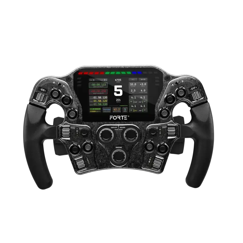 Asetek SimSports Forte® Formula Pro Steering Wheel - KartKings
