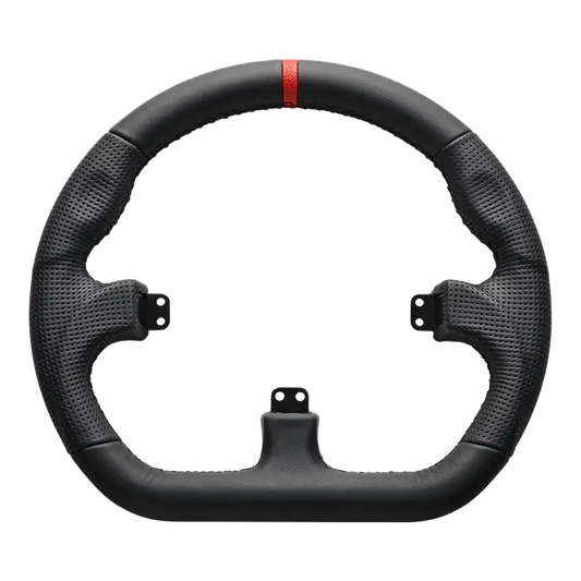 Asetek SimSports GT Closed D Black Leather Rim