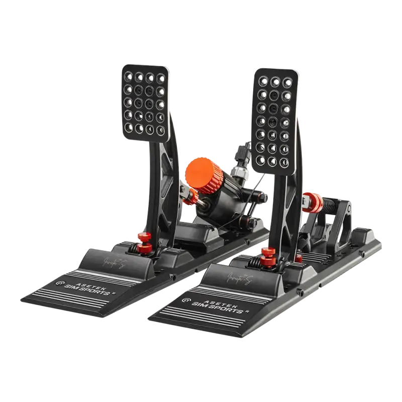 Asetek Simsports Invicta™ S-Series T.H.O.R.P.™ II - Throttle and Brake Pedals - KartKings