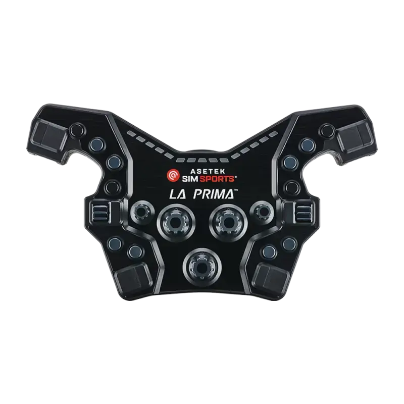 Asetek SimSports La Prima™ Formula Button Box (Black) - KartKings