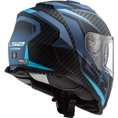 LS2 FF800 Storm II racer Matt blue