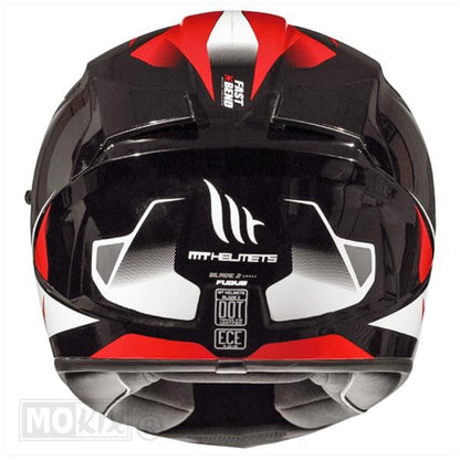 MT Helmets Blade 2 SV Fugue C1 Red/Black