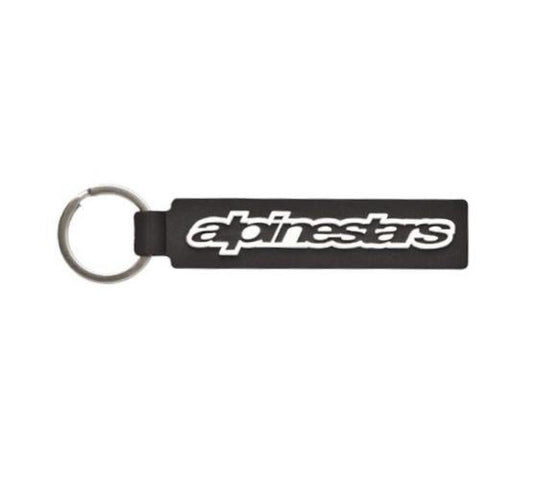 Alpinestars Logo Keyring Black/White Linear