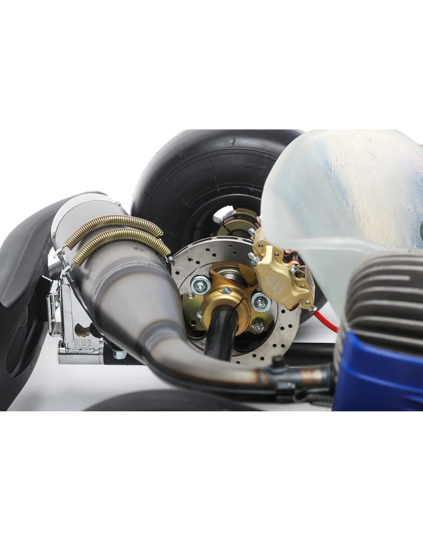 Kali Kart Mini Black Mirror Ø28 rollend chassis Ven 12 - KartKings